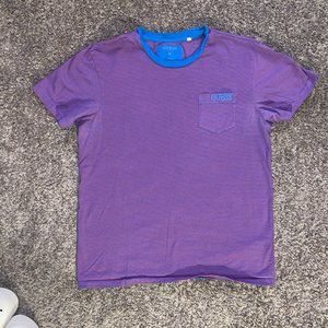 Guess T-Shirt Blue/Purple Stripes